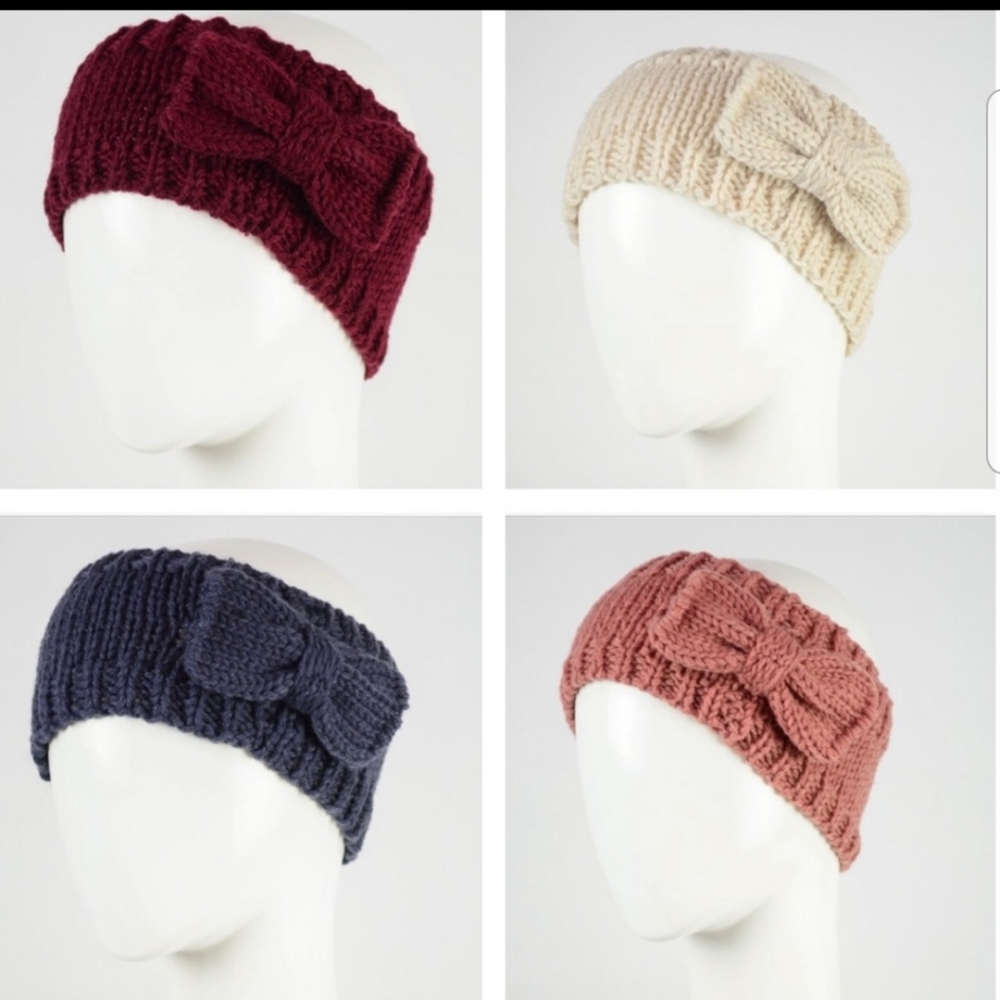 🎁New! Cream Stretch Knit Headband